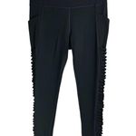 Athleta Salutation Stash Pocket ll Twist 7/8 Tights Leggings Sz Large Tall Black Photo 3