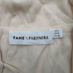 Fame and Partners  Wrap Dress Pale Cream Photo 2