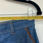 Levi's  Orange Tab Jeans 30x27 Dark Wash Vintage 1970s High Rise Bootcut USA Denim Photo 4