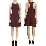 Rag and Bone Sabina Fit & Flare Racerback Dress in Port Size 2 Photo 10