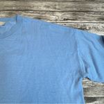 Loft Women's Lightweight Long Sleeve Baby Blue Tight Knit Sweater M Med Medium Photo 5