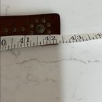 Rustic Calvin Klein Jeans Brown Belt with Gold Buckle Photo 5