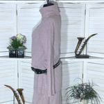 Lulus  soft turtleneck sweater dress very warm light purple pink long sleeves S Photo 4