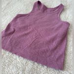 Lululemon Ebb to Street Cropped Racerback Tank Top pink velvet dust size 4 Photo 3