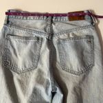 Madewell  “The Perfect Vintage” Light Wash Blue Distressed Mom Jeans GUC Size 26 Photo 4