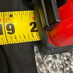 Slinky Brand  Opaque Pullover Scalloped Lace Scoop Neck Long Sleeve Top Petite L Photo 7