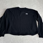 The North Face Women's  Large Long Sleeve Mock Neck Cropped Sweater Photo 0