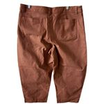Old Navy High Waisted Canvas Barrel Leg Pants 16 Women’s Warm Taupe NWT Photo 2