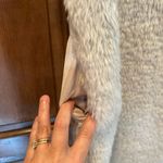 Dylan  Los Angeles Reversible Vest Womens Outerwear Faux Fur Snaps Luxury Cream Photo 2