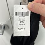 Chico's New  Size 1 (8/Medium) Black Mesh Midi Vivian Tulle Skirt Photo 7