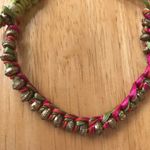 Macrame Anklet Handmade Bead Adjustable Boho VTG Photo 3