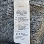 Madewell Gray Wool Blend V-Neck Button Front Sweater Vest Photo 11