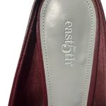 East 5th  Open Back Burgandy Heels Size 7 1/2. Photo 1