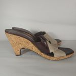 Donald J Pliner Women's Shoes Sandals Wedges Mala Cork Size 8.5 Brown Photo 5