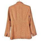 Missguided Orange Tailored Herringbone Boucle Blazer 4 Photo 1
