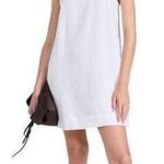 Madewell embroidered tank mini dress in linen eyelet white nq595 women size 4 Photo 0