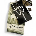 B Makowsky Kiev Hobo Sage Green Leather Bag New Photo 4