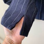 Armani Collezioni Blue pinstriped peplum jacket size 2 Photo 6