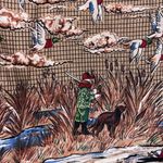 Vintage Brown Duck Hunting Patterned Wrap Skirt 90s fishingcore cottagecore Size M Photo 1