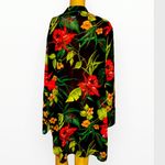Susan Graver  Tropical Print Crinkle Coverup XL Photo 7
