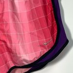 Nike Dri-Fit Women's Plaid Lined Athletic Shorts Pink Black Purple Size Medium Photo 3