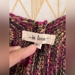 In Loom  Soft Knit Colorful Open Sweater Size M/L Photo 6