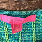 Lilly Pulitzer  Simora Fringe Cardigan Evergreen Exotic Tweed Size XS NWT Photo 6