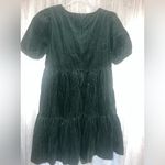 Madewell Corduroy Aidy Square-Neck Tiered Mini Dress size 4 EUC Photo 4