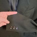 Amanda Smith Amanda‎ Smith Petite 100% Wool Black Blazer Size 10P Photo 3