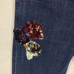 Pilcro and the Letterpress Anthropologie Sequin Floral Slim Boyfriend Jean Photo 7