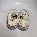 Converse  white lace up sneakers women’s size 9 casual skater skateboard‎ canvas Photo 3
