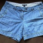 Tommy Hilfiger Blue Jean Shorts Sz 2 With Pockets Photo 0