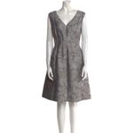 Oscar de la Renta RUNWAY. $2990 FLORAL DAMASK JACQUARD Size: L | US 10 Photo 8