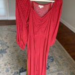 Knox Rose  Puff Sleeve V Neck Smocked Back Cottagecore Romper Summer Easter Boho Photo 1