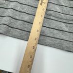 J.Jill Top Womens Small Grey Striped Textured Patch Pocket Knit Tunic Cotton Photo 9