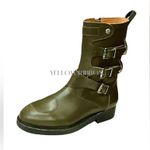 Free People 🆕  | WTF DUSTY BOOT | MUTED OLIVE | SIZE: 9 (EU 39.5) Photo 3