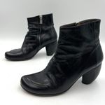 Tracey Neuls Black Leather Ankle Booties Dark Academia Size 7 Photo 10