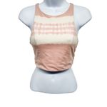Aerie Chill Tie Dye High Neck Strappy Back Longline Sports Bra Crop Top Photo 27