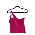 Super Down Jumpsuit Women Small Pink One Shoulder Anouk Cut Out Party Cocktail‎ Photo 4