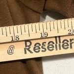 Cupcakes and Cashmere Jacket Womens Medium Vegan Suede‎ Cardigan Waterfall Brown Photo 4