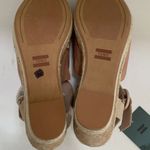 Toms Tropez Spanish Villa Wedge Heel Sandals Shoes 7.5 New NWT Suede Perforated Photo 15