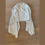 Brochu Walker  wool cashmere gray knit cardigan wrap sweater Photo 3