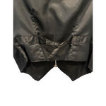Charlotte Russe Vintage 90's  Genuine Leather Black Vest Women's Size Large Photo 5