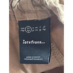 Ietsfrans Brown Low Rise Drawstring Wide Leg Barrel Trousers Joggers Pants Sz XS Photo 2