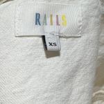 Rails White Denim Jacket Button Front Jean Pockets Lightweight Casual Boho XS Photo 5