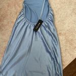 Motel Rocks Paira Dress In Satin Daylight Blue Photo 1