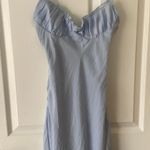 Amazing Lace Make Me Think of You Blue Slip Dress Photo 0