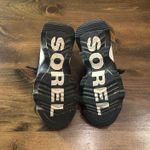 Sorel  Women's Black Felt Suede Waterproof Lace Up Boots Shoes Casual Size 6 Photo 4