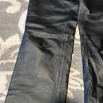 Newport News  genuine leather black pants. Excellent condition. Size 6T Photo 1