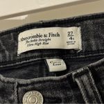 Abercrombie & Fitch  The Ankle Straight Utra High Rise Jeans Size 4 Short 27 Photo 2